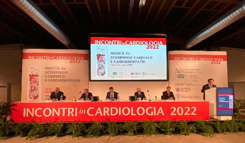 Il panel degli "Incontri in cardiologia" a Trieste con il governatore Massimiliano Fedroga e il suo vice con delega alla Salute Riccardo  Riccardi